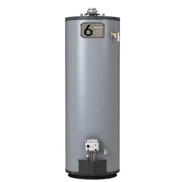 GSW 50 Gallon (189L) 6 Year 40,000 BTU Tank Natural Gas Water heater