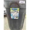 Image 2 : Lot of 2 Gracious Living All Weather 80 Liter Trash Cans - No Lids