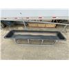 Image 2 : Tarter 10' Poly Galvanized Bunk Feeder