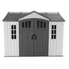 Image 1 : 10 ft. W x 8 ft. D Resin  Outdoor Storage Shed (80 sq. ft.)