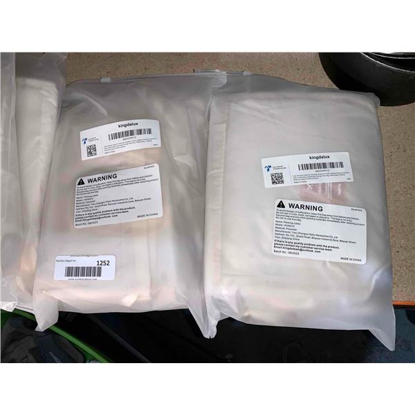 Lot of 2 Kingdalux 9pc Set of Packing Cubes For Suitcases