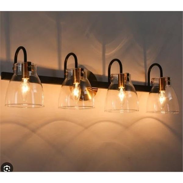 Uolfin A04787W4 Antique Brass Vanity Light 3 Light