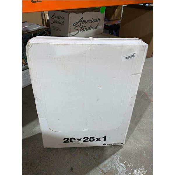 HDX Merv 11 Pleated Air Filter 20 x 25 x 1 Lot of 6