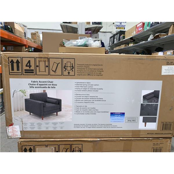 VDL Designs Fabric Accent Arm Chair