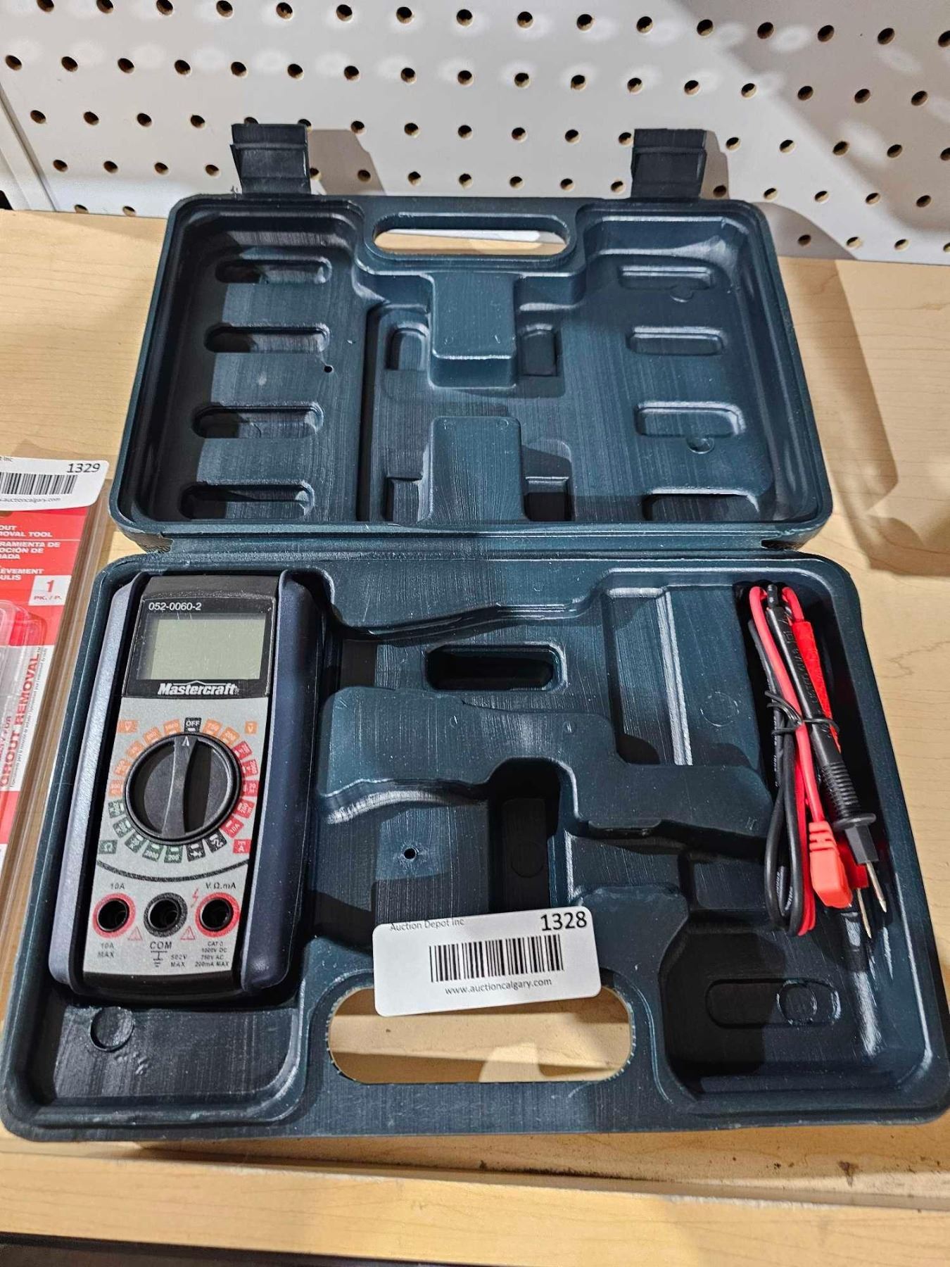 Mastercraft Digital Multimeter Kit with Storage Case