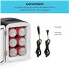 Image 3 : Chefman - Iceman Mini Fridge, 4 Liter/6 Can, Portable, Provides Compact Storage For Skincare, Snacks