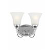 Image 1 : Generation Lighting Holman 2-Light Bath Vanity 44806