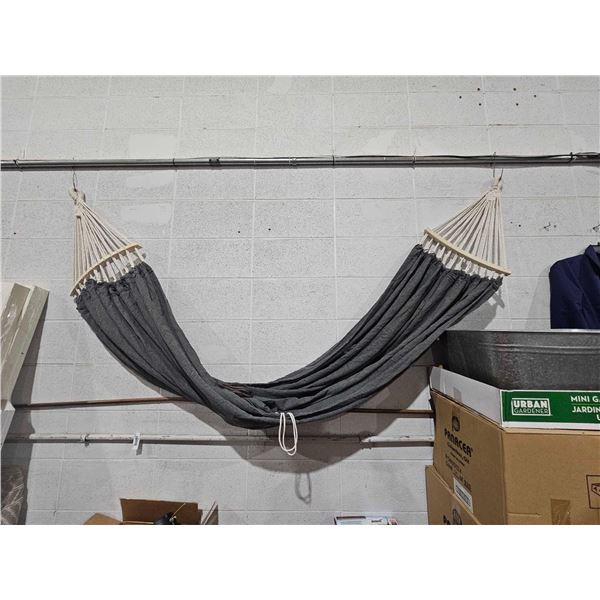 Gray & Rope Indoor/Outdoor Hammock
