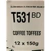 Image 3 : Walkers Arabica Coffee Toffees 12 x 150g