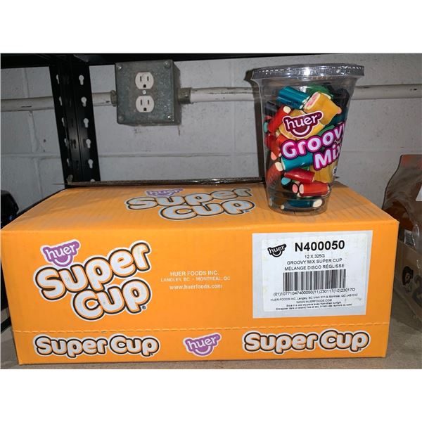 Huer Super Cups Groovy Mix Cup 12 x 325g
