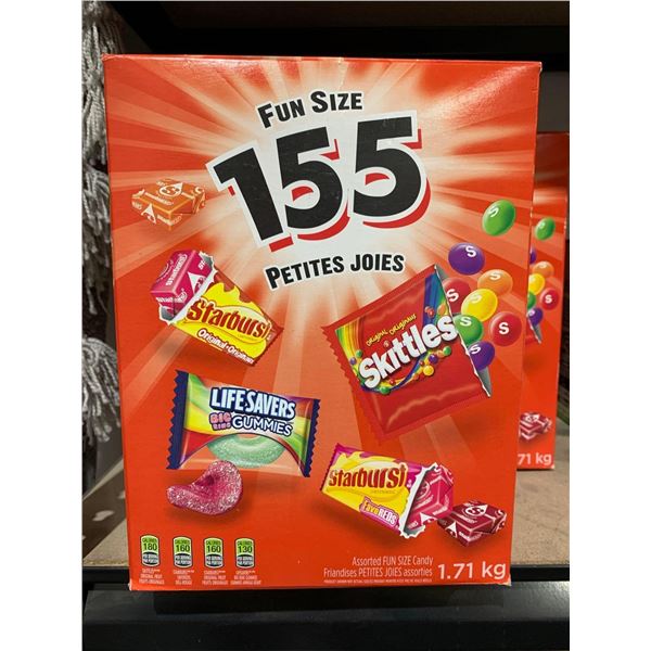 155pc Assorted Fun Size Candy