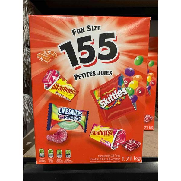 155pc Assorted Fun Size Candy