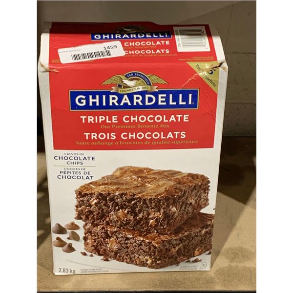 Ghiradelli Triple Chocolate Brownie Mix 2.83kg