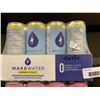 Image 2 : WakeWater Lemon 12 x 355ml AND Grapefruit 12 x 355ml Caffeinated Sparkling Water Beverage