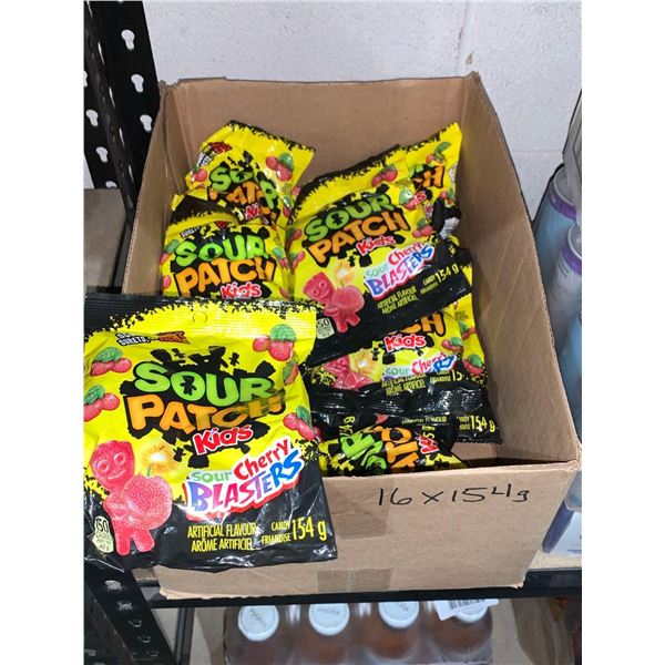 Sour Patch Kids Cherry Blasters Candy 16 x 154g