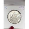 Image 1 : Canada Vintage 1966 Silver Half Dollar