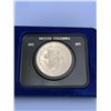 Image 1 : Royal Canadian Mint issued British Columbia 1871-1971 Cased Commemorative $1.00 Coin