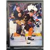 Image 2 : RAY BOURQUE BOSTON BRUINS ROOKIE SEASON, NHL FRAMED PICTURE, ITEM SIZE IS 12.5" X 15", PROFESSIONALL
