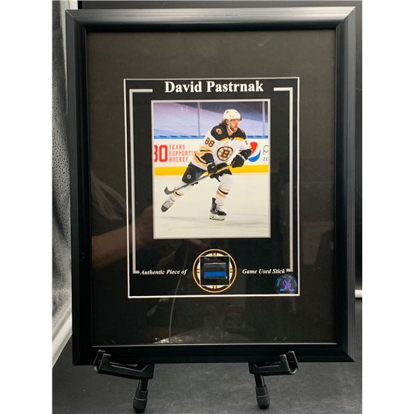 DAVID PASTERNAK BOSTON BRUINS GAME USED STICK, NHL GAME USED STICK, WITH CERTIFICATE OF AUTHENTICITY