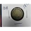 Image 3 : 1896 Canada 10 Cent Silver Coin 