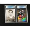 Image 1 : 2021-22 HENDRIS LAPIERRE UD PORTRAITS AND 2020-21 SHANE BOWERS ROOKIE CARD (GCG GRADED 9.5)