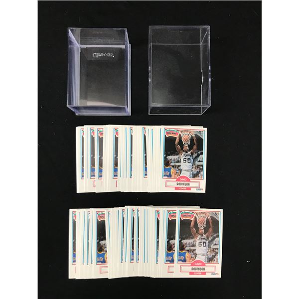 LOT OF VINTAGE DAVID ROBINSON ROOKIE CARDS