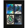 Image 1 : LOT OF 4 NHL STAR CARDS