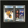 Image 1 : LOT OF 2 GCG GRADED YOUNG GUNS ROOKIES