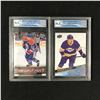 Image 1 : LOT OF 2 GCG GRADED YOUNG GUNS ROOKIES