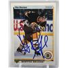 Image 1 : RAY BOURQUE SIGNED HOCKEY CARD GCG AUTHENTIC