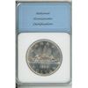 Image 2 : 1962 GRADED MS-66 QUEEN ELIZABETH SILVER DOLLAR.