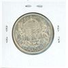 Image 2 : 1952 Canadian Silver 50 Cents. The last issue of king George VI. AU-50. Lustrous.