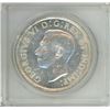 Image 2 : 1939 Royal Visit Canadian Silver Dollar. One year type issued to commemorate the first Royal Visit t