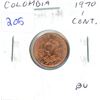 Image 1 : Colombia. 1970 1 Centavo. BU.