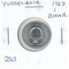 Image 1 : Yugoslavia. 1963 1 Dinar. Uncirculated.