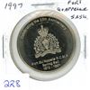 Image 1 : Fort Qu’Appelle, Saskatchewan 1997 Trade Dollar. Commemorates the 25th Anniversary of the F