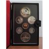 Image 2 : 1981 Canadian Proof Set. The Nicely Toned Silver Dollar commemorates the beginning of the trans-Cana