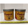 Image 1 : 2 Vogue tobacco tins