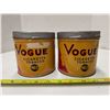 Image 3 : 2 Vogue tobacco tins