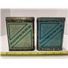 Image 3 : 2x 1/2lb Old Chum tobacco tins