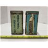 Image 4 : 2x 1/2lb Old Chum tobacco tins