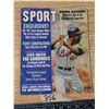 Image 3 : 2 sport magazines 1966-68 hank Aaron on cover
