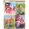 Image 2 : 5 advertising calendars- misc. (western theme)
