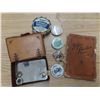 Image 2 : Collector tins misc. button pins 1919 Zions lieder book