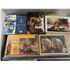 Image 1 : 5 western theme puzzle -horses- 1000 pcs