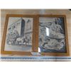 Image 1 : 2 vintage pictures 13.5x17