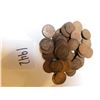 Image 2 : ROLL OF 1942 ONE CENT COINS