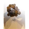 Image 3 : ROLL OF 1942 ONE CENT COINS