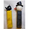 Image 2 : VINTAGE FOOTLESS MICKEY MOUSE AND SNOWMAN PEZ DISPENSERS