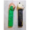 Image 2 : VINTAGE FOOTLESS JIMMINY CRICKET AND PANDA, MISSING HAT AND EAR
